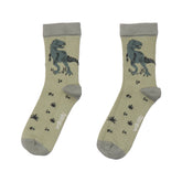 Dinosaur socks made from organic cotton – comfort and sustainability for little explorers
